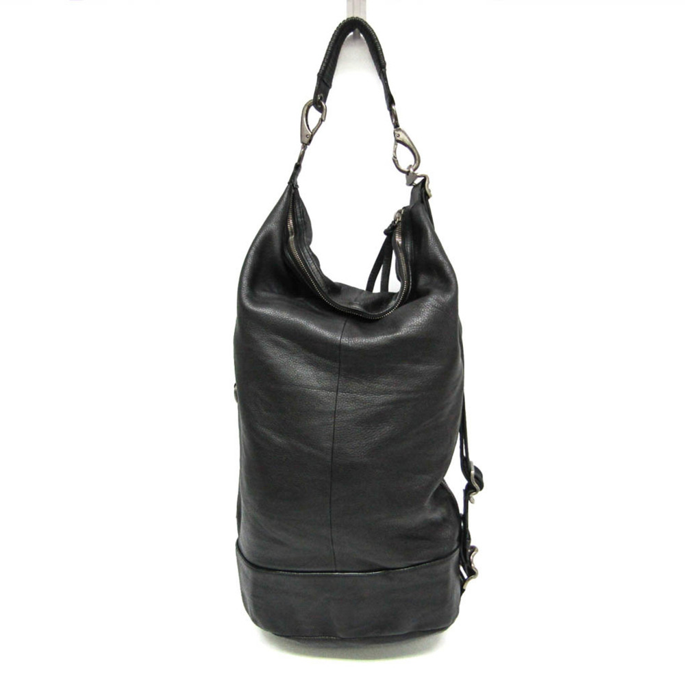 Givenchy 3.G.V 2-Way Bag Men's Leather Handbag,Shoulder Bag Black